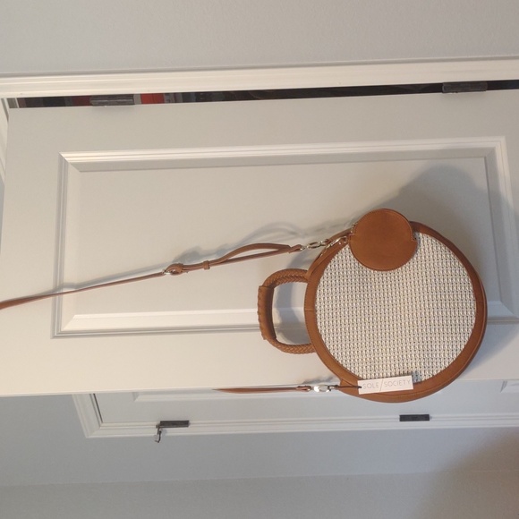 Sole Society Handbags - Sole Society Nikole Handbag in an Ivory Color With Camel Trim. NWT Very Cute!